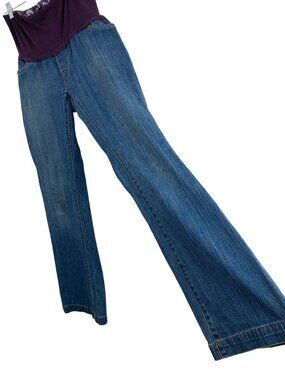 Vintage Western Flare Bootcut Maternity Jeans 4 Low Rise GUC